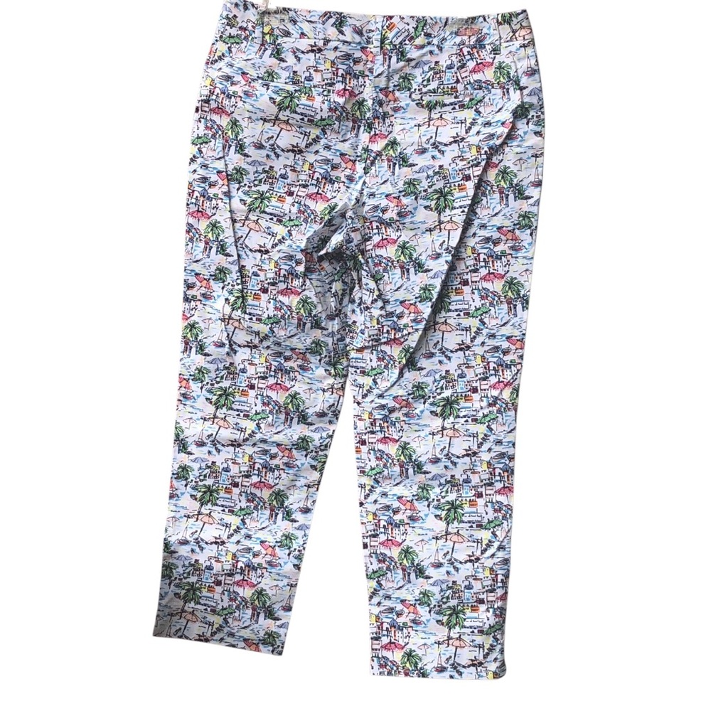 Talbots Multicolor Printed Trousers —#013 - Picture 2 of 11